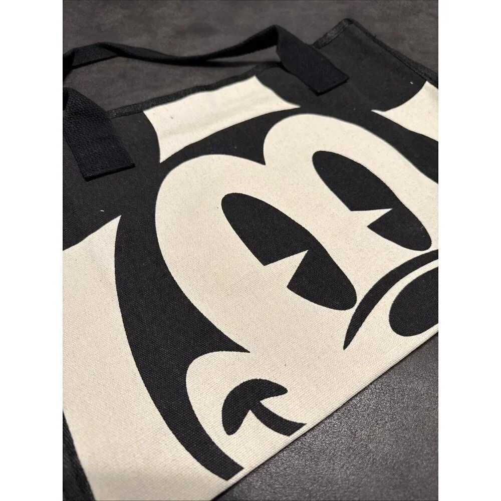 Mickey Large Capacity Canvas Fashion Cartoon Commuter Shoulder Bag Cute Handbag